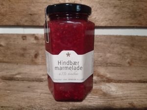 Hjemmelavet hindbær marmelade